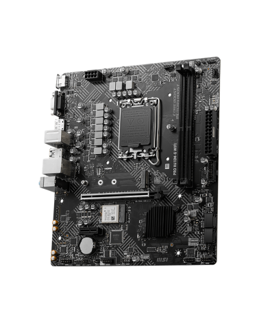 Материнская плата MSI PRO H610M-G WIFI H610, LGA1700, 2*DDR5, 1*PCIEx16, 1*PCIEx1, 1*M.2, 4*USB3.2Gen1, 6*USB2.0, 4*SATA3.0, 1G,