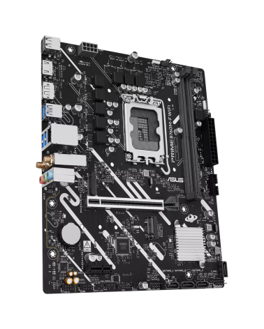 Материнская плата ASUS PRIME B760M-F WIFI LGA1700 mATX 2xDDR5 PCIEx16 PCIEx1 2xM.2 DP HDMI GLAN Wi-Fi 6