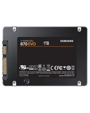 Твердотельный накопитель SSD Samsung 870 EVO MZ-77E1T0B 2.5" 1TB Client SSD SATA