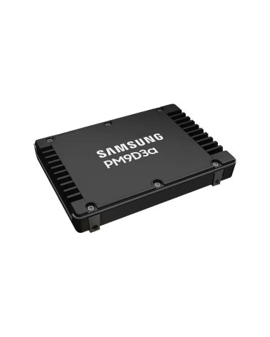 Твердотельный накопитель SSD Samsung MZWL6960HFJA-00AW7 2.5 U.2, 960GB, PM9D3a, 12000/1700 MB/s, 1050k/75k IOPS, NVME Gen 4, 1DW