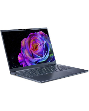 Ноутбук Acer Swift Go 14 AI SFG14-75-746M Intel Core Ultra 7 258V/32Gb/SSD1Tb/14"/OLED/WUXGA/1920x1200/60Hz/NoOS/Blue/1.25kg (NX