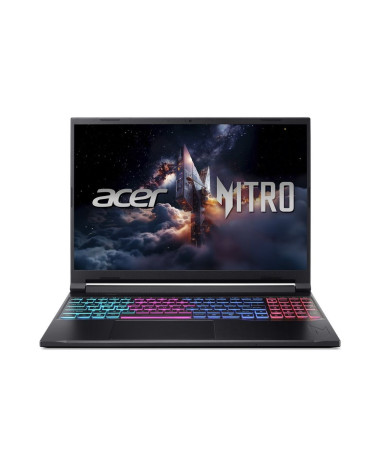 Ноутбук Acer Nitro V 16S AI ANV16S-41-R570 AMD Ryzen 7 260/32Gb/SSD1Tb/RTX5060 8Gb (85W)/16"/IPS/WQXGA/2560x1600/180Hz/NoOS/Blac