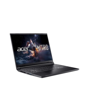 Ноутбук Acer Nitro V 16S AI ANV16S-41-R570 AMD Ryzen 7 260/32Gb/SSD1Tb/RTX5060 8Gb (85W)/16"/IPS/WQXGA/2560x1600/180Hz/NoOS/Blac