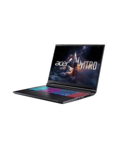 Ноутбук Acer Nitro V 16S AI ANV16S-41-R570 AMD Ryzen 7 260/32Gb/SSD1Tb/RTX5060 8Gb (85W)/16"/IPS/WQXGA/2560x1600/180Hz/NoOS/Blac