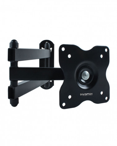 Kromax DIX-15 black кронштейн на стену для ТВ 15"-28"