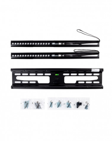 Kromax FLAT-3 black кронштейн на стену для ТВ 22"-65"