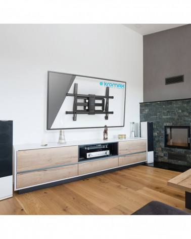 KROMAX GALACTIC-57 BLACK настенный кронштейн для LED/LCD телевизоров 32"-75"