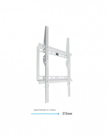 Kromax IDEAL-3 white кронштейн на стену для ТВ 22"-65"
