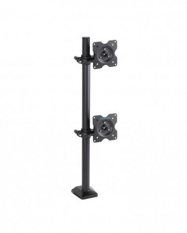 KROMAX OFFICE-5 Grey Titan крепление на два монитора 15"-32"