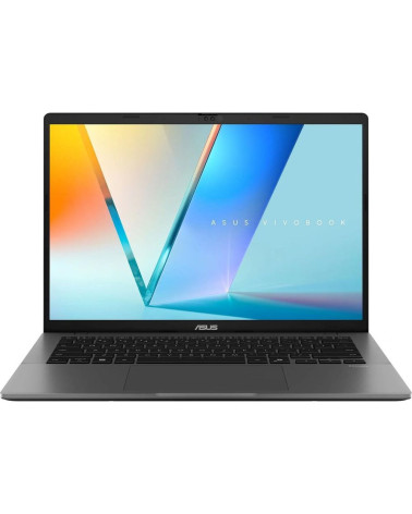 Ноутбук ASUS Vivobook S14 S3407CA-LY097 Intel Core Ultra 5 225H/16Gb/SSD512Gb/14"/IPS/WUXGA/1920x1200/60Hz/NoOS/Matte Gray/1.4kg