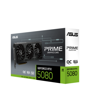 Видеокарта ASUS RTX5080 PRIME OC 16GB GDDR7 256bit 3xDP HDMI 3FAN RTL [PRIME-RTX5080-O16G]