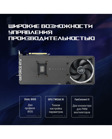 Видеокарта ASUS RTX5080 ROG ASTRAL OC 16GB GDDR7 256bit 3xDP 2xHDMI 3FAN RTL [ROG-ASTRAL-RTX5080-O16G-GAMING]