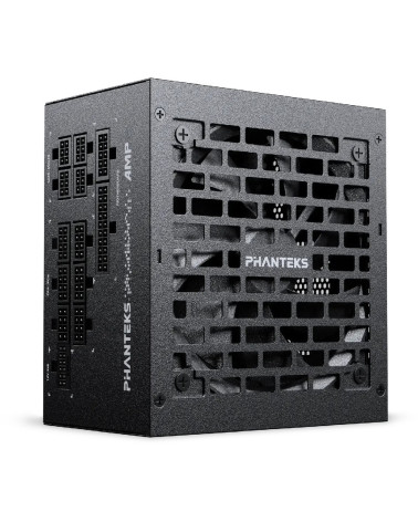 Блок питания PHANTEKS AMP GH 1000W (80 Plus Gold, ATX 3.1, PCIe 5.1, APFC, 120mm Fan, Fully Modular, Black) / PH-P1000RT_BK01