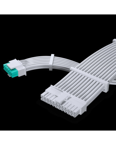 Блок питания PHANTEKS AMP GH 1000W (80 Plus Gold, ATX 3.1, PCIe 5.1, APFC, 120mm Fan, Fully Modular, White) / PH-P1000RT_WT01