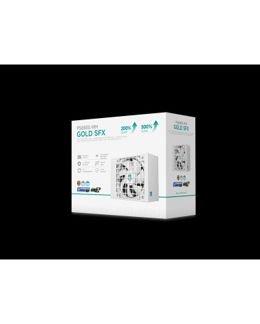 Блок питания Deepcool GAMERSTORM PS650G WH (SFX 4.1, ATX 3.1, 650W, Full Cable Management, 92mm fan, Cybenetics Platinum / PPLP 