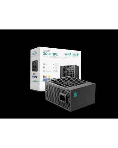 Блок питания Deepcool GAMERSTORM PS850G (SFX 4.1, ATX 3.1, 850W, Full Cable Management, 92mm fan, Cybenetics Platinum / PPLP Gol