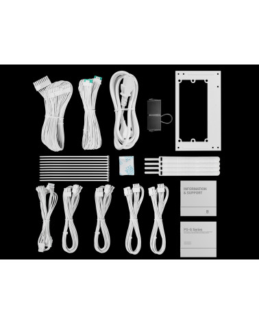 Блок питания Deepcool GAMERSTORM PS850G WH (SFX 4.1, ATX 3.1, 850W, Full Cable Management, 92mm fan, Cybenetics Platinum / PPLP 