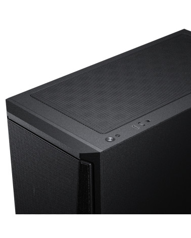 Корпус PHANTEKS Eclipse G370A, Black, 4x120mm ARGB Fan, Nylon front filter, TG, Mid-Tower / PH-EC370A_DBK01R