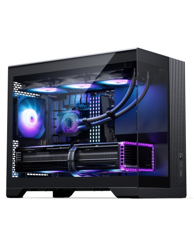 Корпус PHANTEKS XT V3, Black, 3x120mm ARGB Fan, Tempered Glass, mATX / PH-XT325V_DBK01