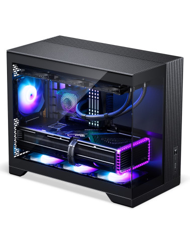 Корпус PHANTEKS XT V3, Black, 3x120mm ARGB Fan, Tempered Glass, mATX / PH-XT325V_DBK01