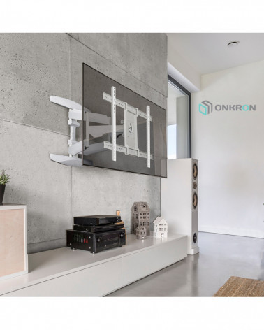 ONKRON M6L W белый кронштейн для телевизора 40"-75"