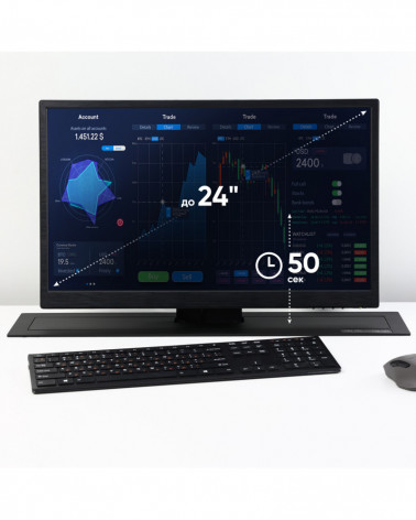ONKRON NWS-SC24 Электрический подъемник для мониторов до 24” VESA до 100x100 весом до 15 кг