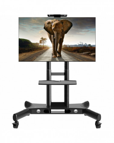 ONKRON TS1551 black мобильная стойка для ТВ 40"-70"