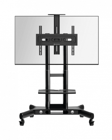 ONKRON TS1551 black мобильная стойка для ТВ 40"-70"