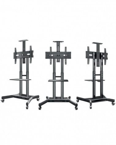 ONKRON TS1551 black мобильная стойка для ТВ 40"-70"