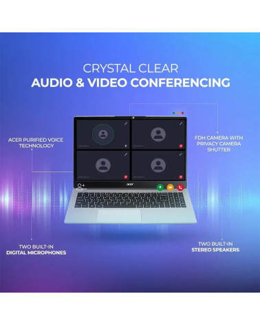 Ноутбук Acer Aspire 3 A325-42 AMD Ryzen 7 7730U/16Gb (1*16 D4)/SSD512Gb/UMA/15.6"/IPS/FHD/1920x1080/NoOS/Silver/1.78kg