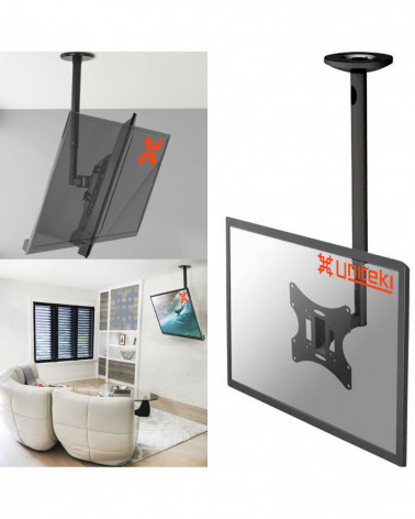 UniTeki LCD2101 черный потолочный кронштейн для диагонали 23"-43", 608-858мм