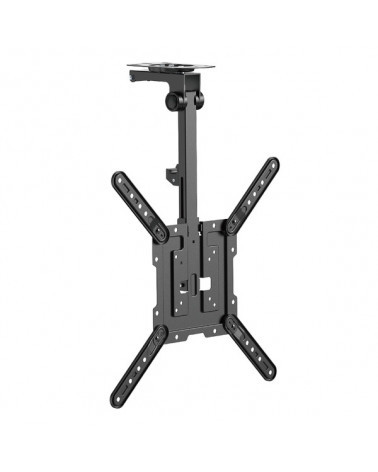 UNITEKI LCD3440CB чёрный, кронштейн потолочный для телевизора, подполочный,  диагональ 23-55 дюймов