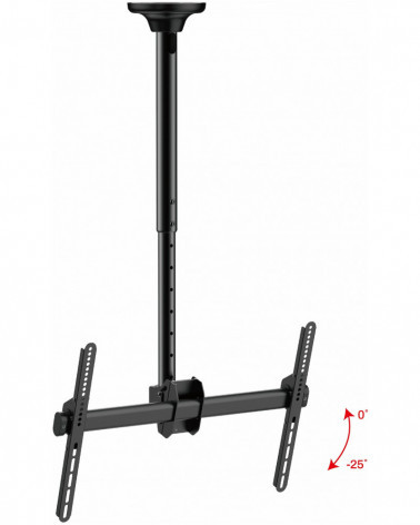 UniTeki LCD4146 черный потолочный кронштейн 560-910 мм для ТВ 37"-70"