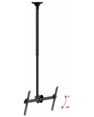 UniTeki LCD4246 черный потолочный кронштейн 1060-1560 мм для ТВ 37"-70"