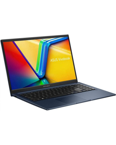 Ноутбук ASUS Vivobook 15 X1504VA-BQ4055 Intel Core 5 120U/16Gb (soldered D4)/SSD512Gb/UMA/15.6"/IPS/FHD/1920x1080/60Hz/NoOS/Blue