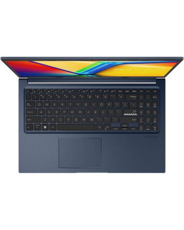 Ноутбук ASUS Vivobook 15 X1504VA-BQ4055 Intel Core 5 120U/16Gb (soldered D4)/SSD512Gb/UMA/15.6"/IPS/FHD/1920x1080/60Hz/NoOS/Blue