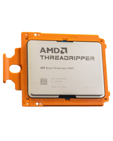 Центральный Процессор AMD RYZEN Threadripper 9960X OEM (Shimada Peak, 4nm, C24/T48, Base 4,2 GHz, Turbo 5,4 GHz, Without Graphic
