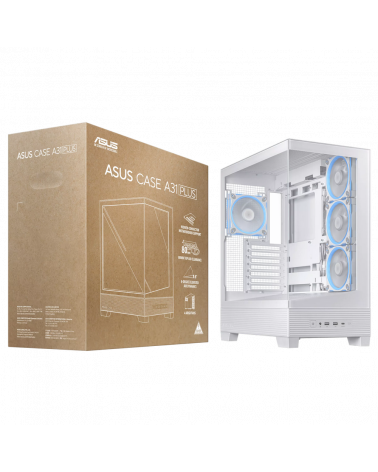 Корпус для ПК ASUS A31 PLUS TG ARGB WHITE