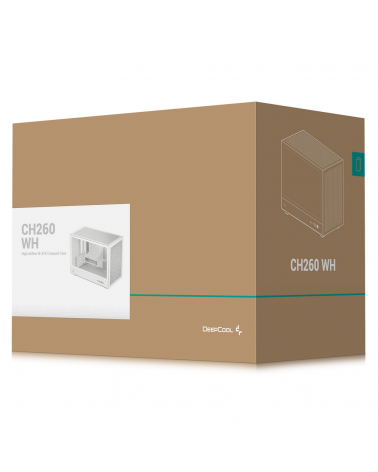 Корпус для ПК Deepcool CH260 WH