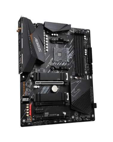 Материнская плата Gigabyte B550 AORUS ELITE AX V2, Socket AM4, AMD B550, 4xDDR4-3200, HDMI+DP, 3xPCI-Ex16, 1xPCI-Ex1, 4xSATA3(RA