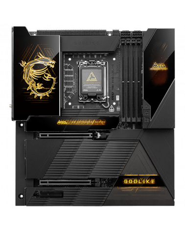 Материнская плата MSI MEG Z890 GODLIKE Z890, LGA1851, 4*DDR5, 2*PCIEx16, 1*PCIEx4, 8*M.2, 7*TypeC, 8*USB3.2Gen2, 4*USB3.2Gen1, 4