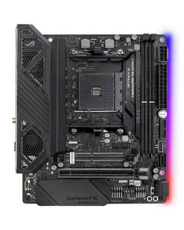 Материнская плата ASUS ROG CROSSHAIR VIII IMPACT X570 AM4 mini-DTX 2xDDR4 PCIEx16 2xM.2 USB-C GLAN Wi-Fi 6 6