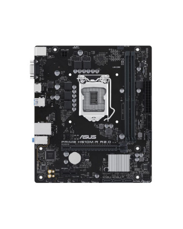 Материнская плата ASUS PRIME H510M-R R2.0-SI LGA1200 mATX 2xDDR4 PCIEx16 PCIEx1 HDMI DVI VGA GLAN