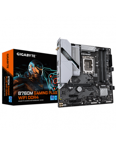 Материнская плата Gigabyte B760M GAMING PLUS WIFI DDR4,