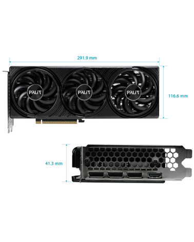 Видеокарта Palit RTX5070 INFINITY 3 12GB GDDR7 192bit 3xDP HDMI 3FAN RTL