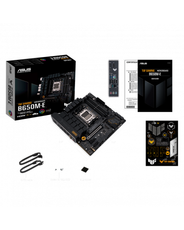Материнская плата ASUS TUF GAMING B650M-E AM5 mATX 4xDDR5 PCIEx16 2xPCIEx1 2xM.2 USB-C 2xDP HDMI 2.5GLAN