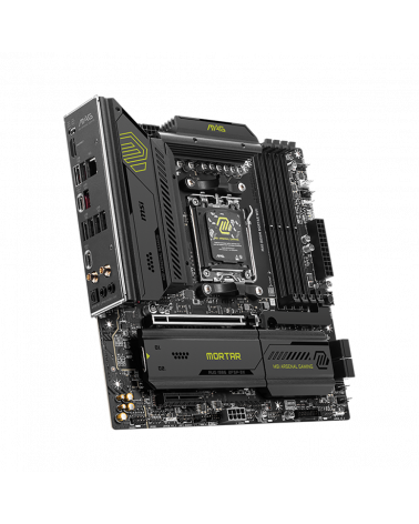 Материнская плата MSI MAG B850M MORTAR WIFI B850, AM5, 4*DDR5, 1*PCIEx16, 1*PCIEx4, 3*M.2, 3*TypeC, 3*USB3.2Gen2, 6*USB3.2Gen1, 