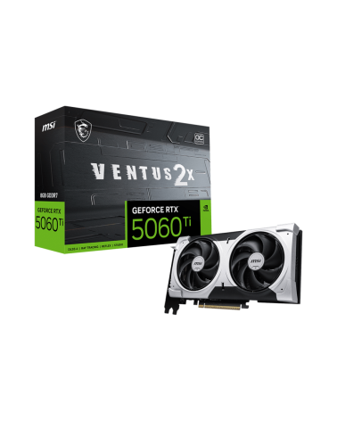 Видеокарта MSI RTX5060Ti VENTUS 2X OC PLUS 8GB GDDR7 128bit 3xDP HDMI 2FAN RTL