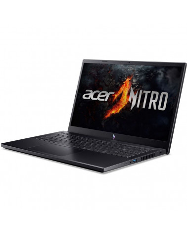 Ноутбук Acer Nitro V 15 ANV15-41-R0Y0 AMD Ryzen 5 6600H/16Gb/SSD512Gb/RTX2050 4Gb/15.6"/IPS/FHD/165Hz/NoOS/Black (NH.QSJCD.00B) 