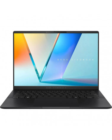 Ноутбук ASUS Vivobook S14 OLED S5406SA-QD100 Intel Core Ultra 7 258V/16Gb/1Tb/14"/OLED/FHD+/60Hz/NoOS/Black (90NB15R3-M00BP0)